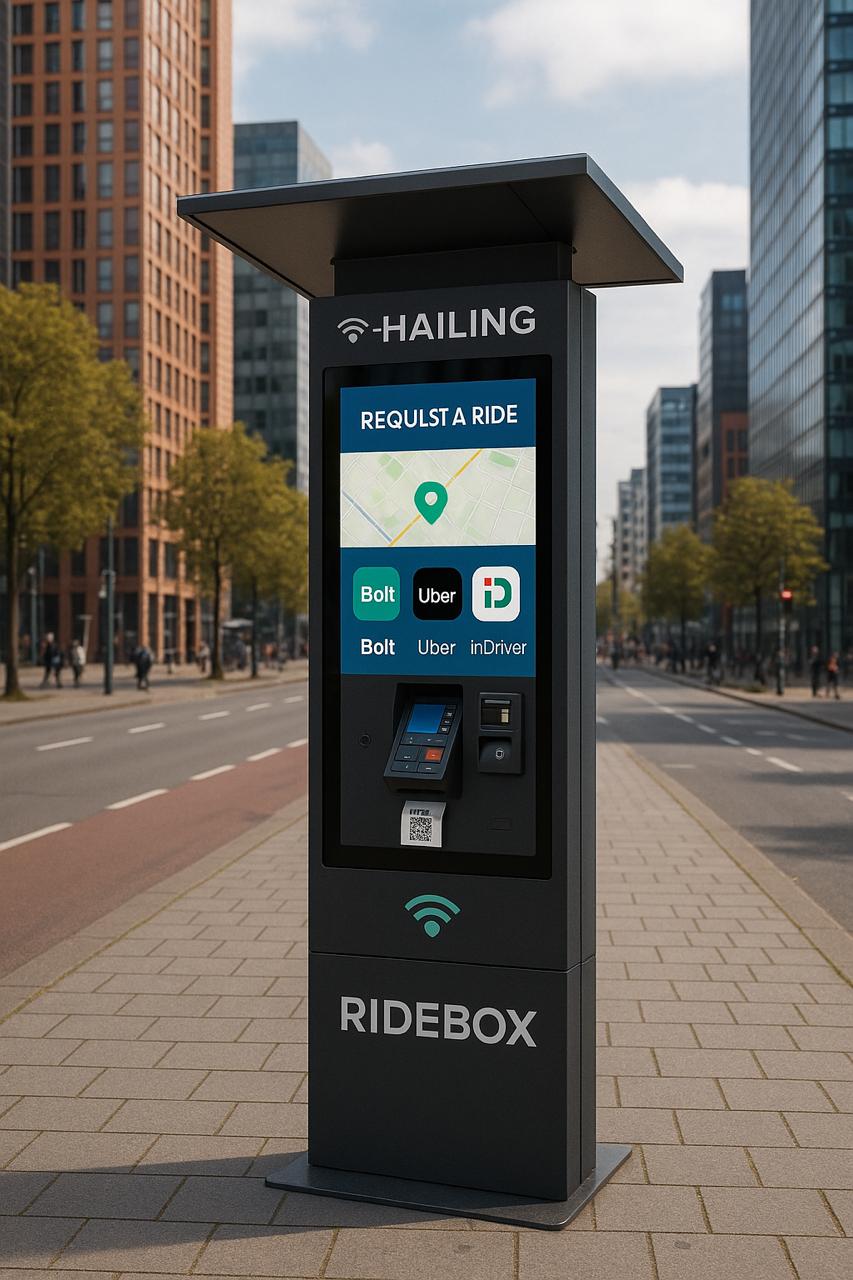 Ridebox Standalone Touchscreen Kiosk